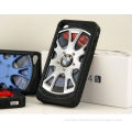 3d Worldauto Tire Silicone + Pc Waterproof Cell Phone Cases For Iphone 4s / 4